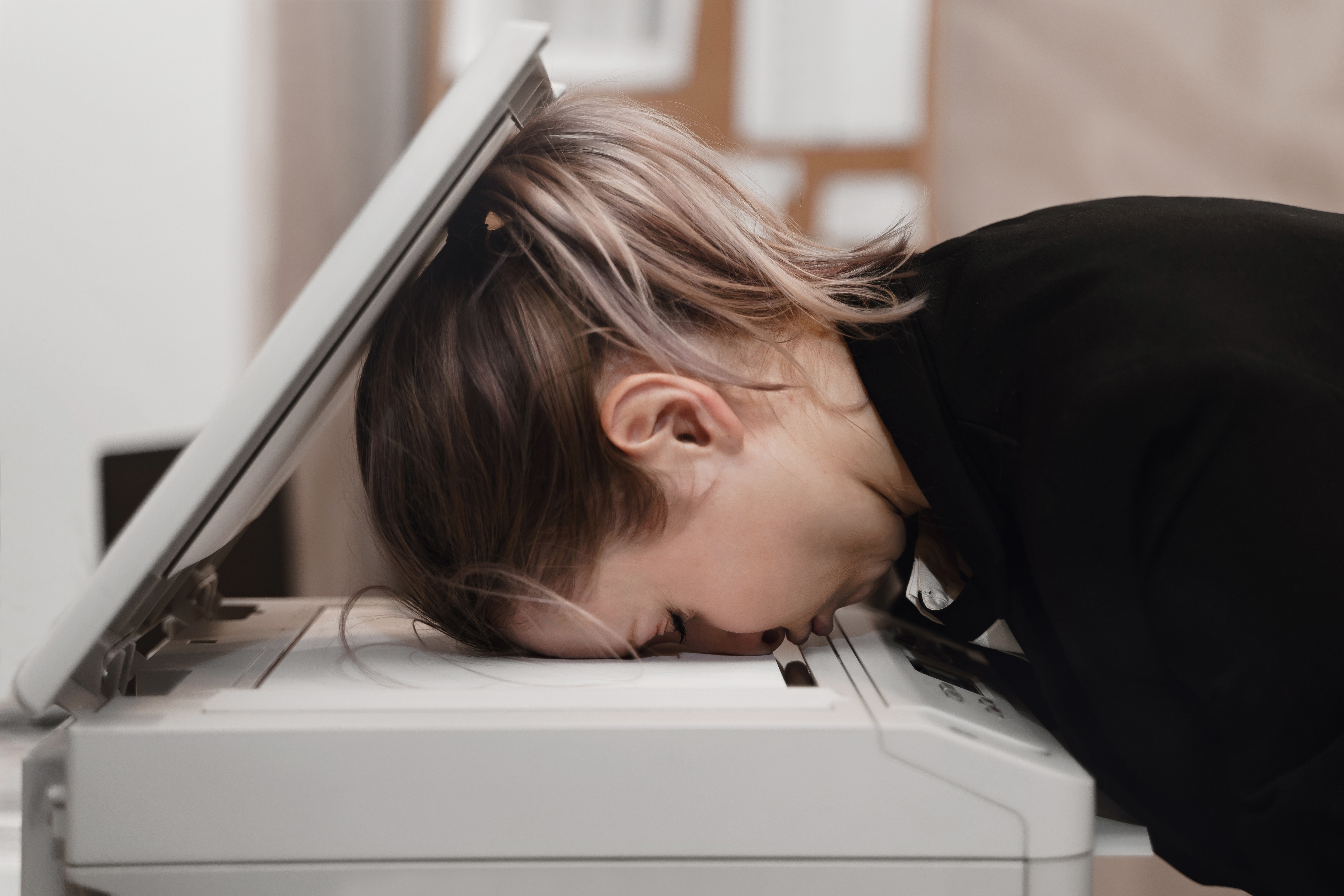 Why would an office printer be offline?