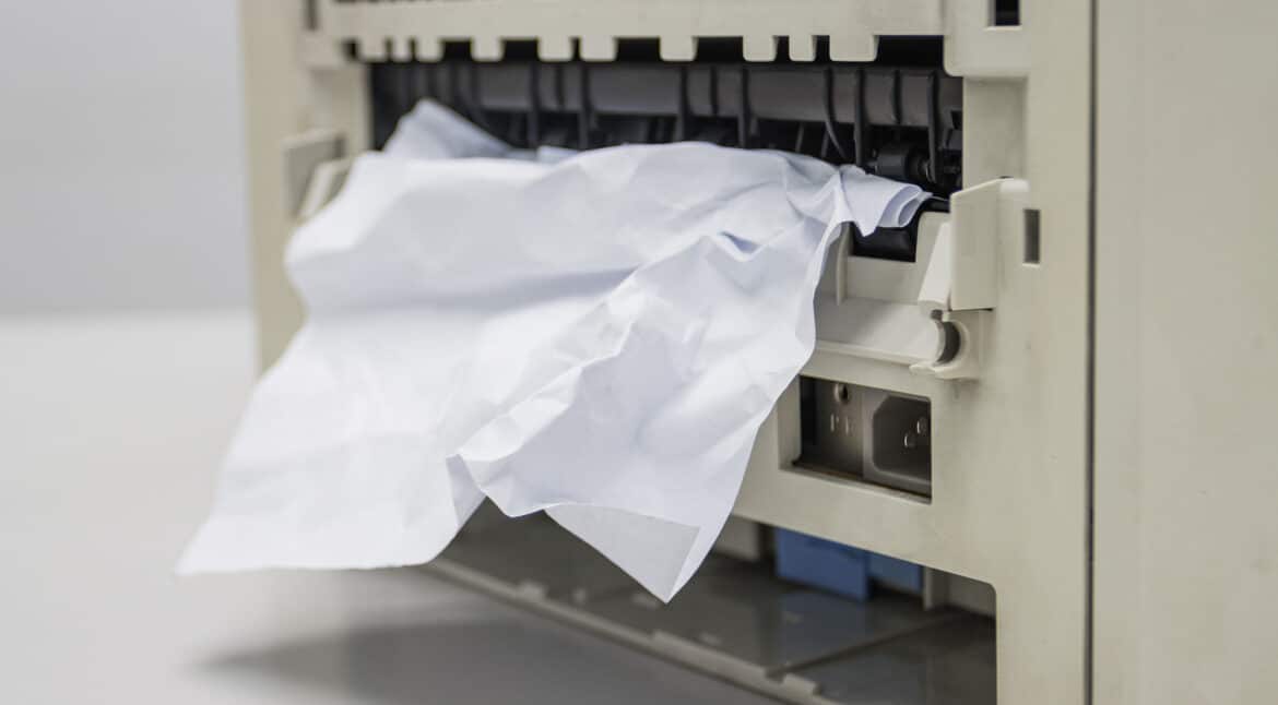Paper Jam - Printer Jammed - Paper Caught In Printer - Cartridge World RI